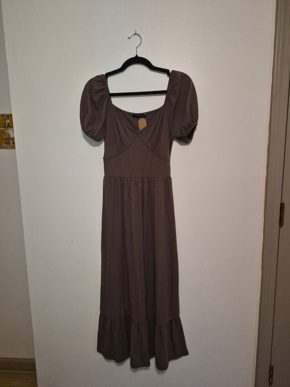 Brown Midi Dress